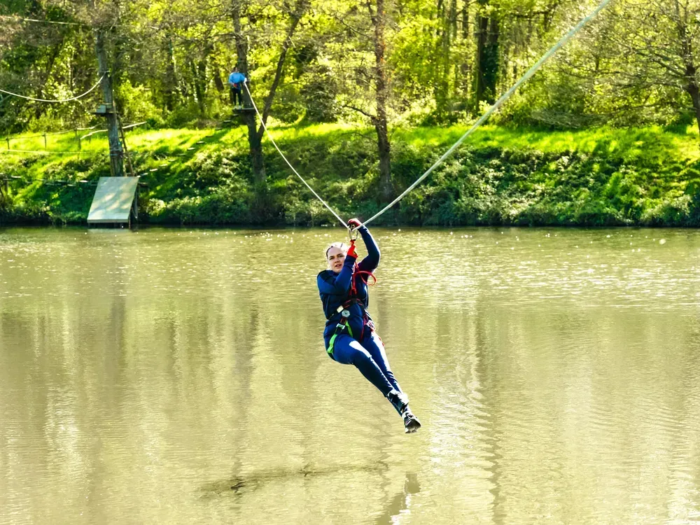 Tyrolienne, parc le grand défi